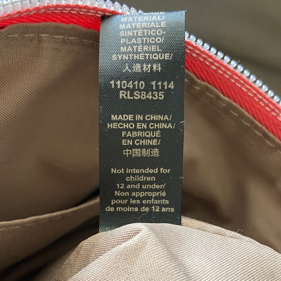 Relic Coral Zip-Top Crossbody with Neutral Interior - Picture 7 of 9